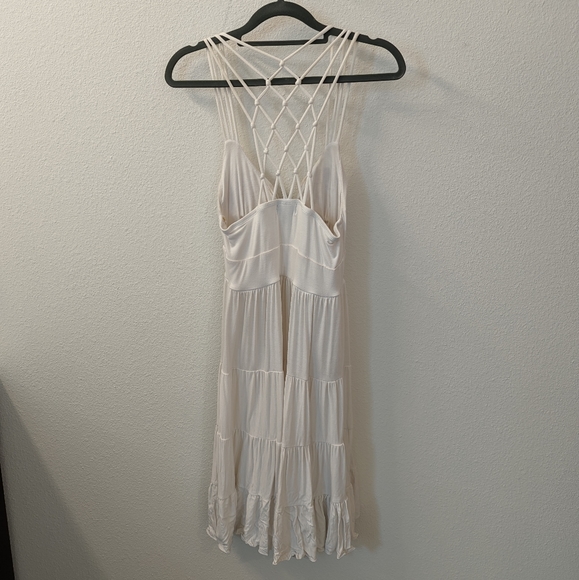 White cover up dress, size M - Picture 2 of 3
